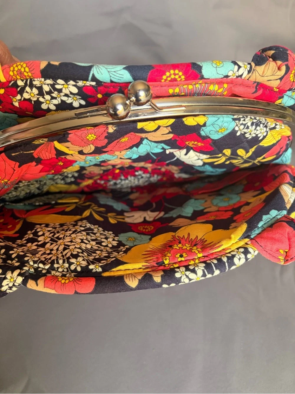 Vera Bradley multicolor floral purse